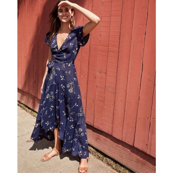 đź’•CHRISTY DAWNđź’• The Autumn Dress ~ Midnight Floral XS NWOT - Picture 2 of 14